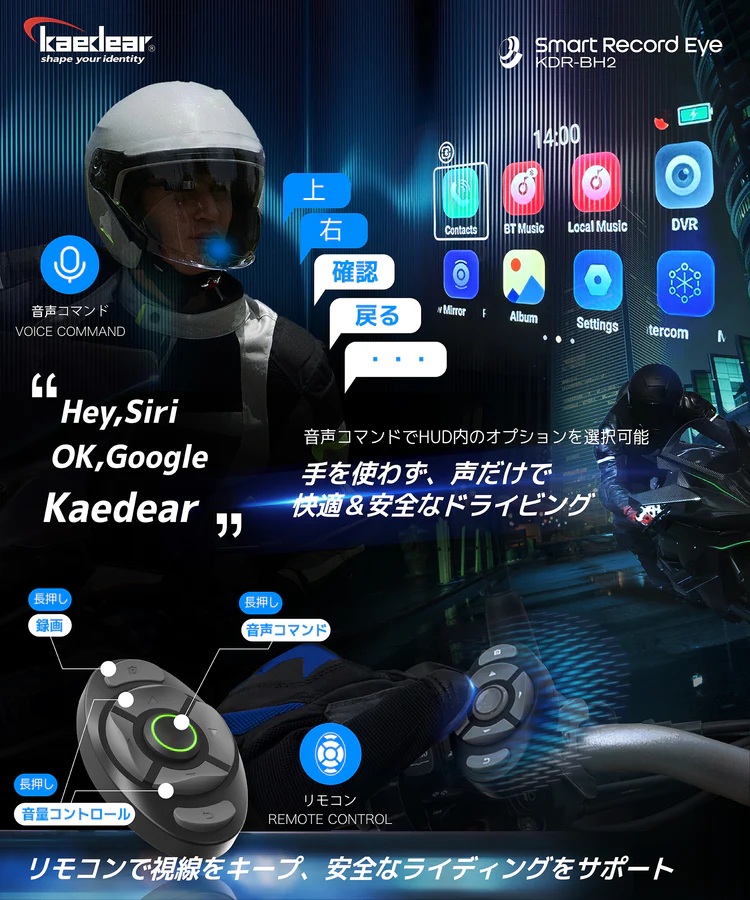 ｶｴﾃﾞｨｱKDR-BH2W ﾍｯﾄﾞｱｯﾌﾟﾃﾞｨｽﾌﾟﾚｲ:ﾜｲﾔｰ